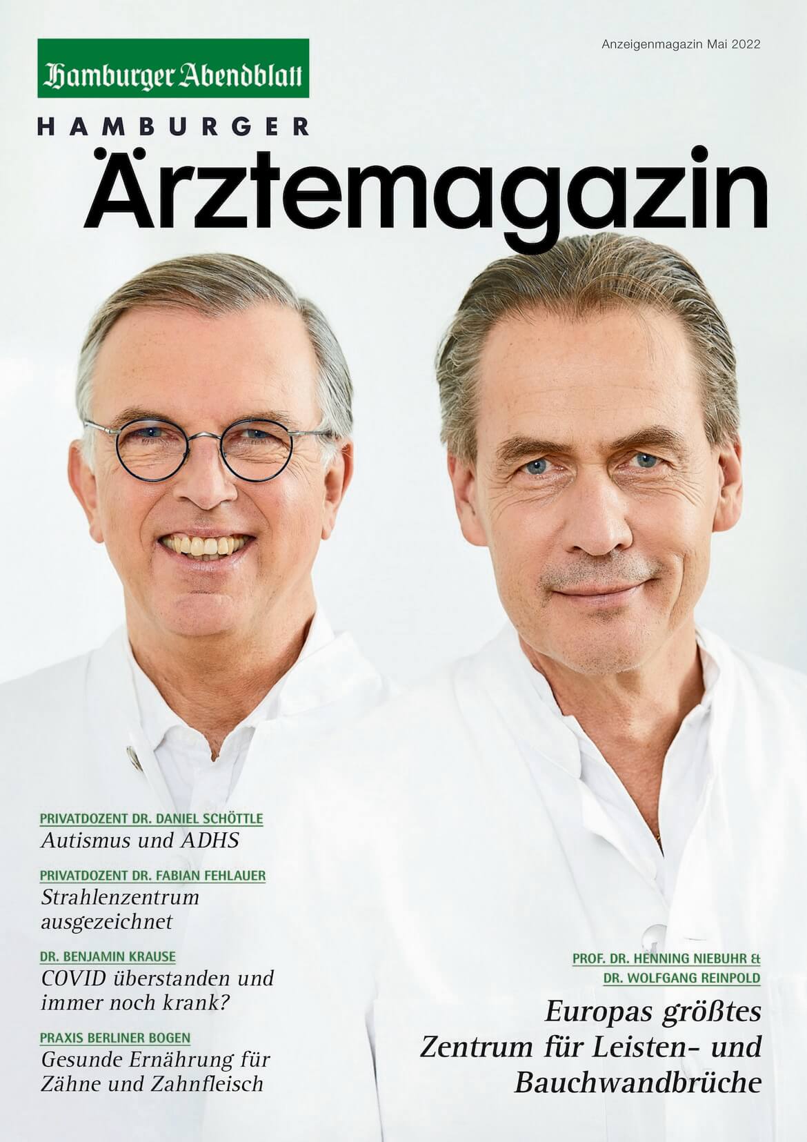 Hamburger Ärztemagazin Ausgabe Mai 2022 erschienen