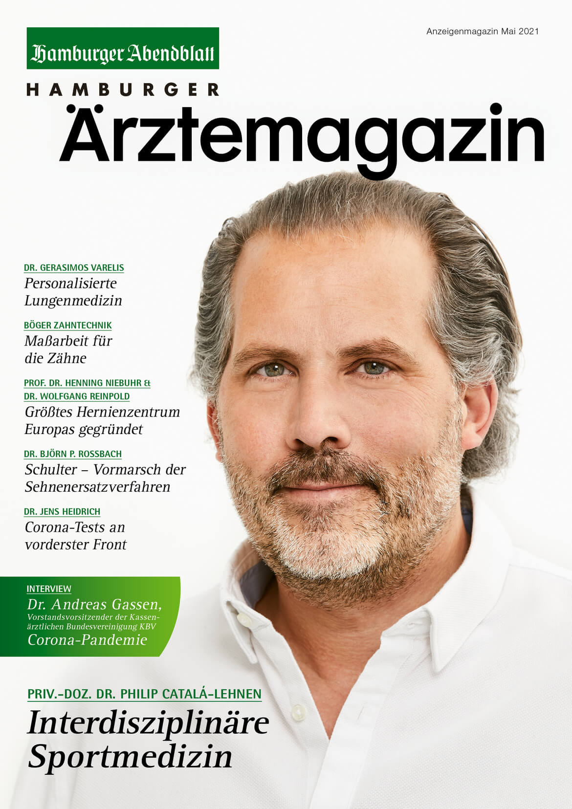 Hamburger Ärztemagazin Ausgabe Mai 2021 erschienen