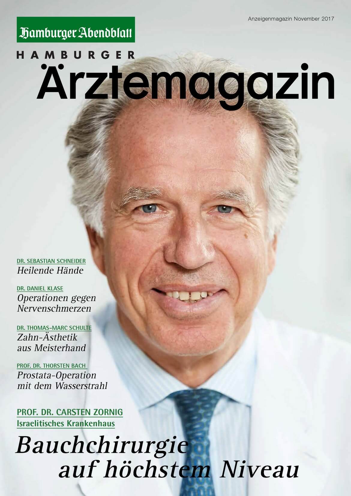 Hamburger Ärztemagazin November 2017 erschienen