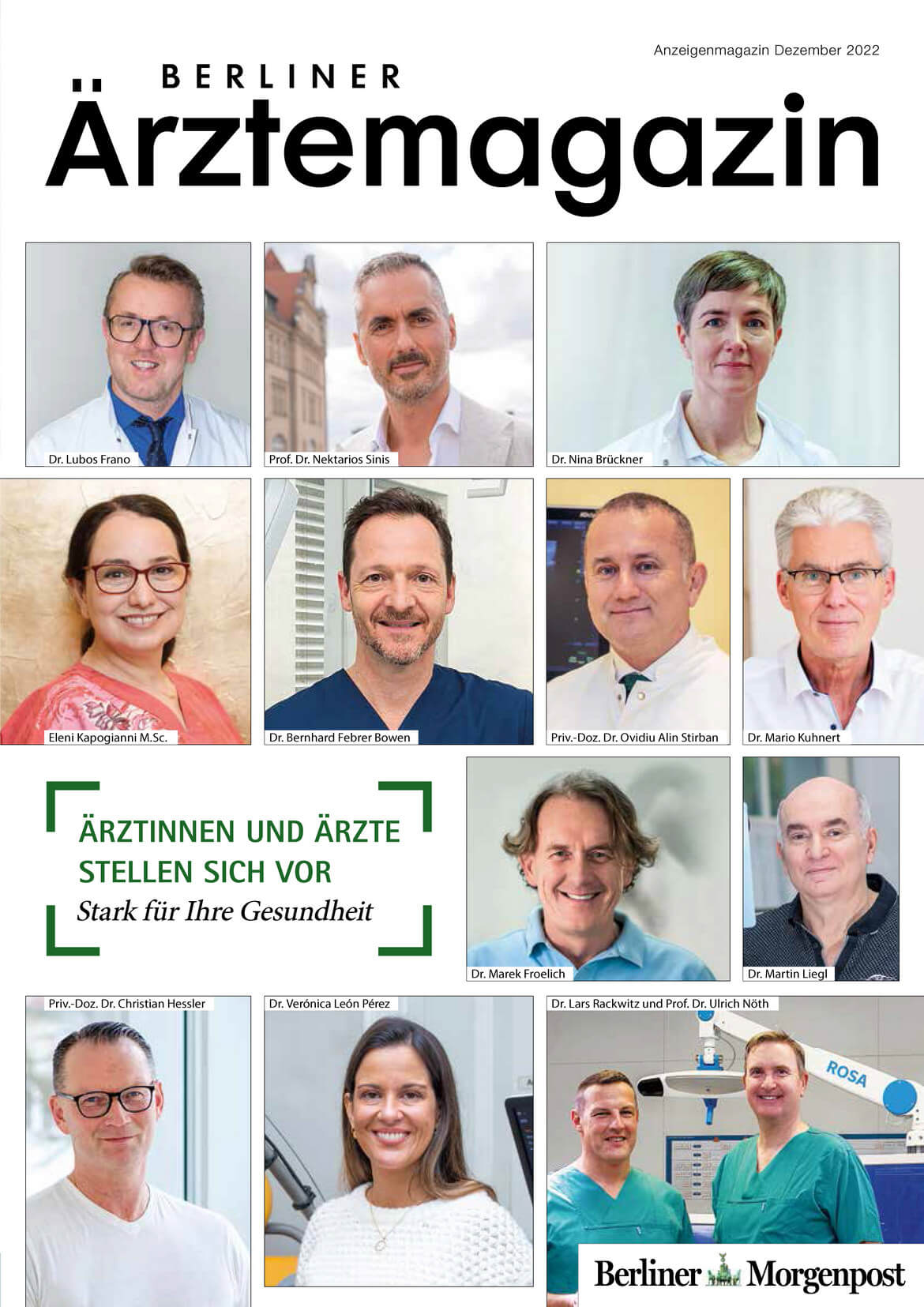 Berliner Ärztemagazin Ausgabe Dezember 2022 erschienen