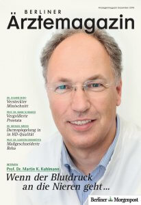 Titelbild Berliner Ärztemagazin Dezember 2016 Prof. Dr. Martin K. Kuhlmann